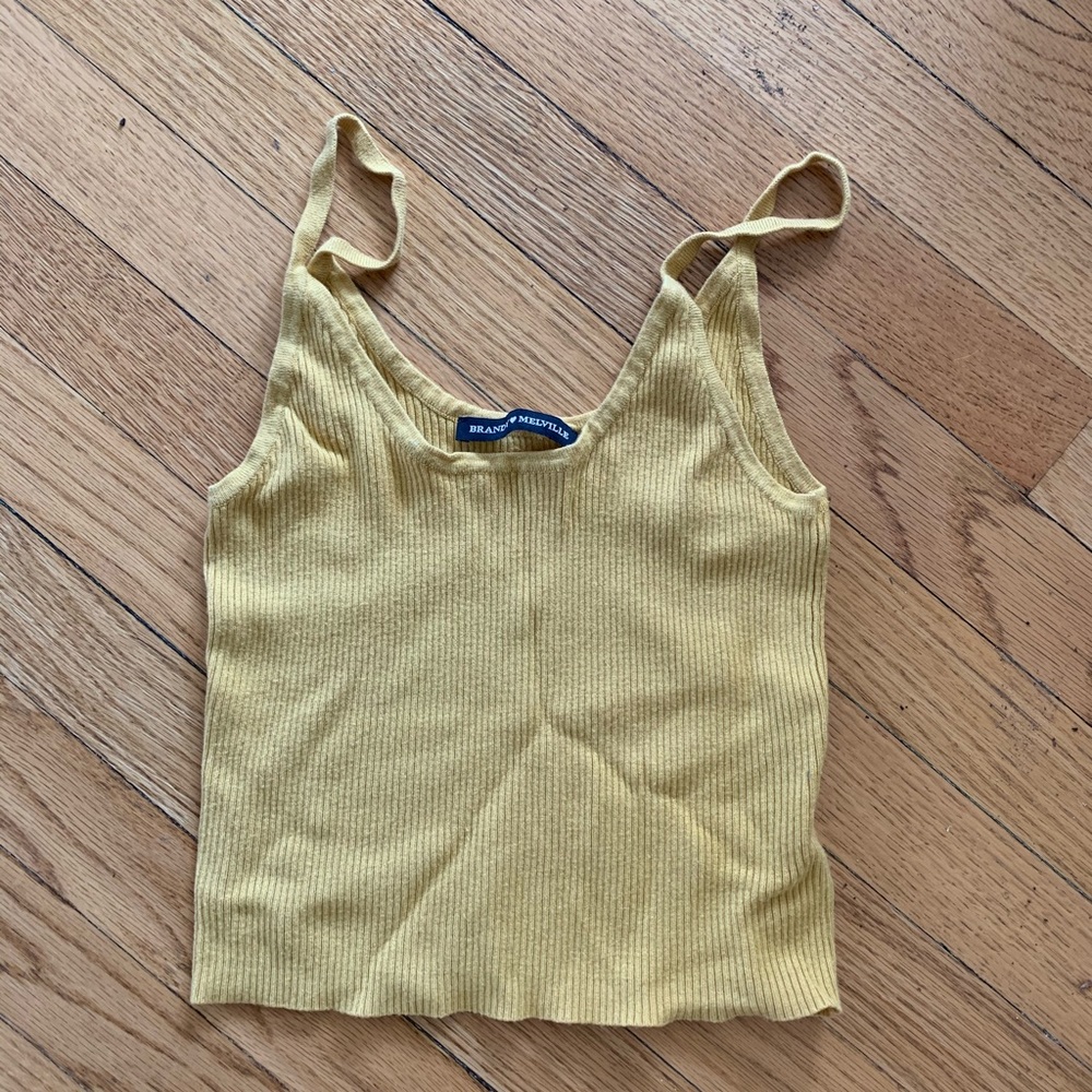 Yellow tank top
